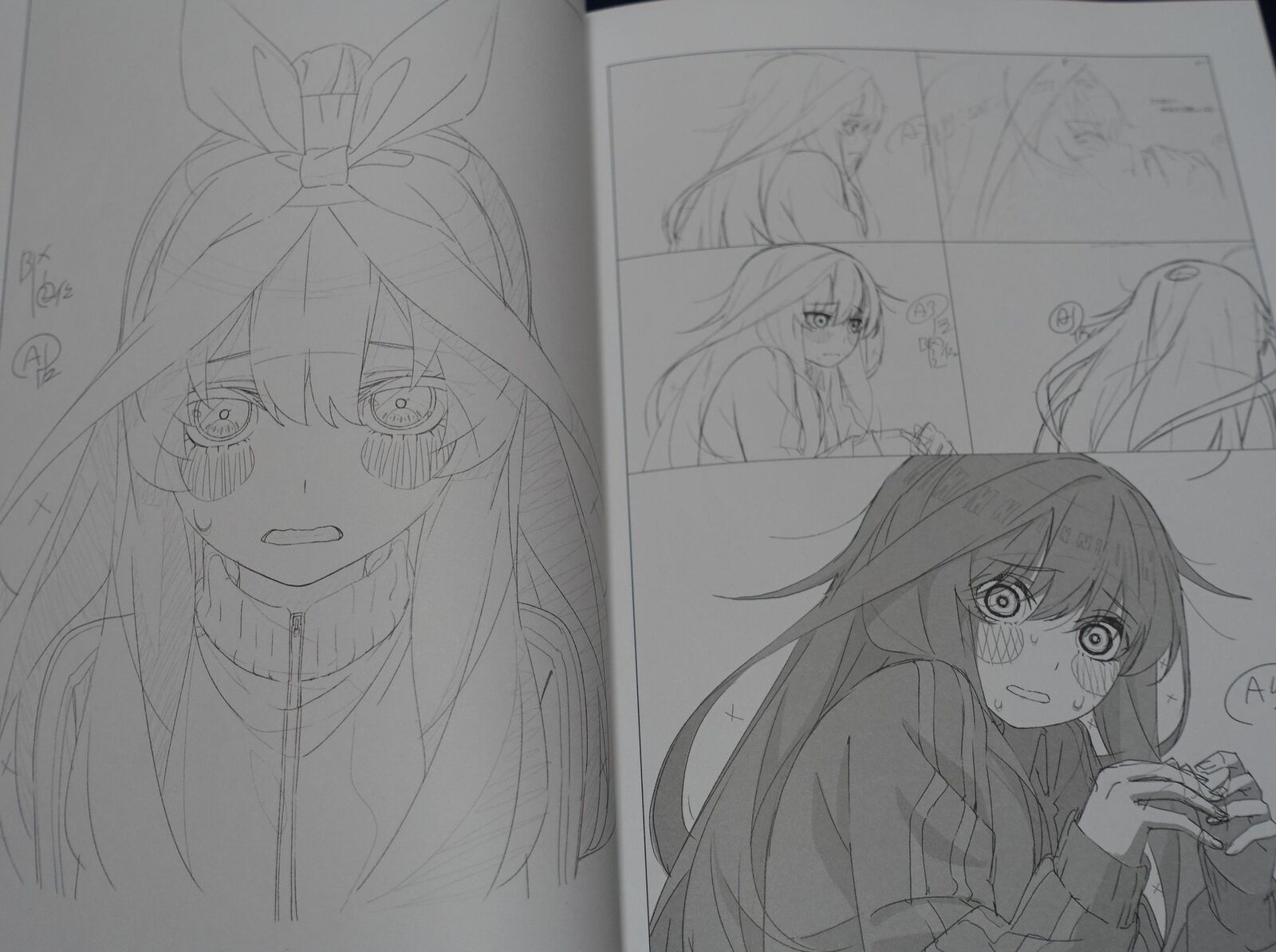 The Quintessential Quintuplets Animation Director Key Frame Revision Work Book 