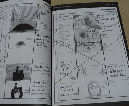 SSSS.DYNAZENON STORY BOARD ART BOOK Vol.1-12 Complete GRIDMAN STORYBOARD 