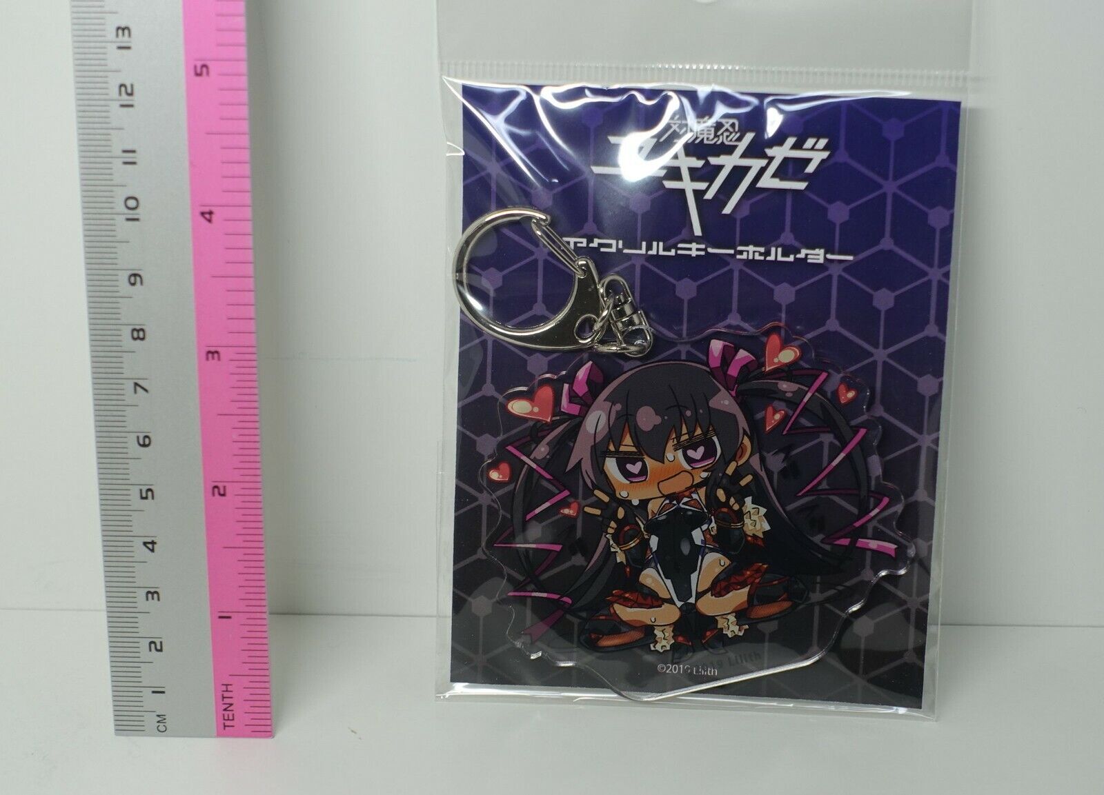 Lilith TAIMANIN ASAGI Series Acrylic Key Chain Yukikaze Ninja Girl 