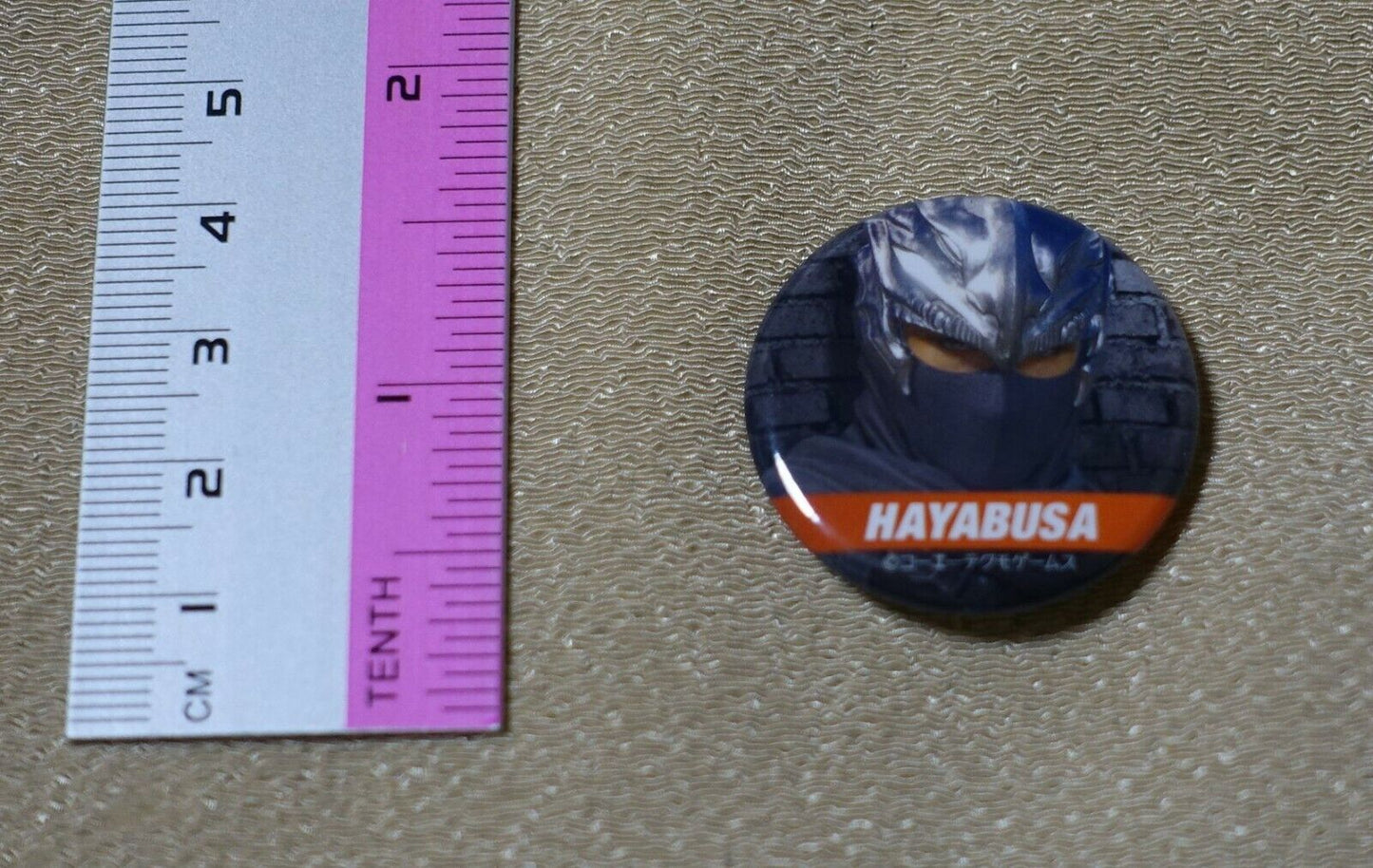 Dead Or Alive DOA 6 Privilege Steel Badge HAYABUSA 