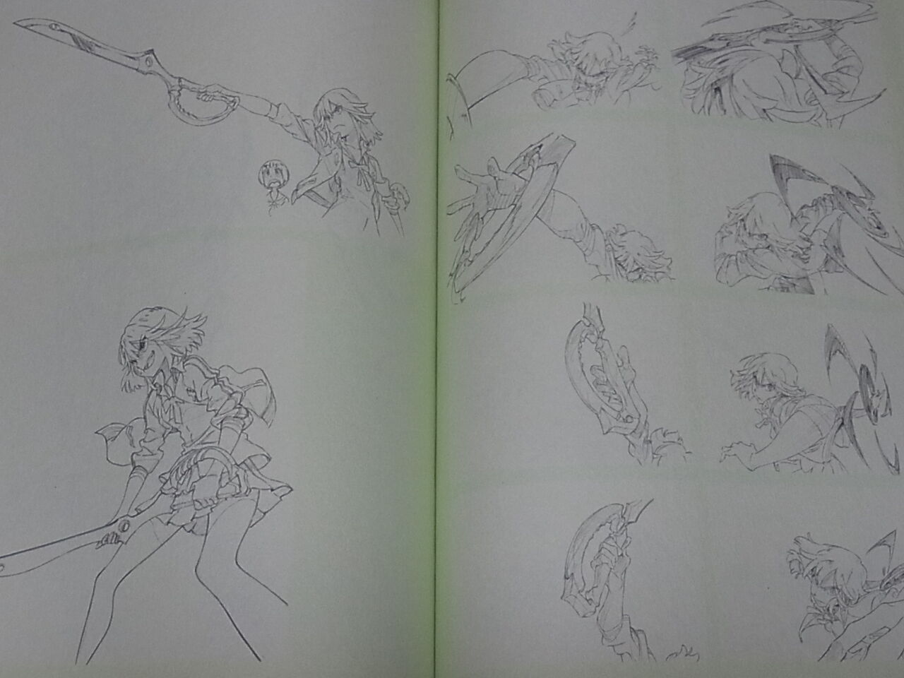KILL la KILL key Art Collection vol.1 KLK 186page VERY RARE TRIGGER 