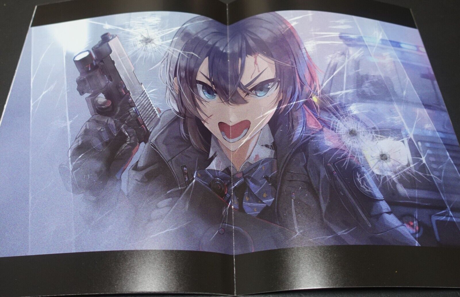 Maruyaki Salmon Color Art Book ARMED SCHOOL GIRLS ILLUSTRATIONS GUN x JK Re 