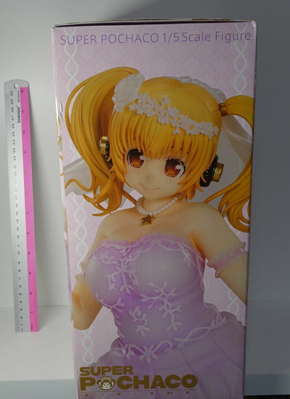 Souyoku Sha SUPER POCHACO 1/5 Scale Wedding Costume Figure Statue 