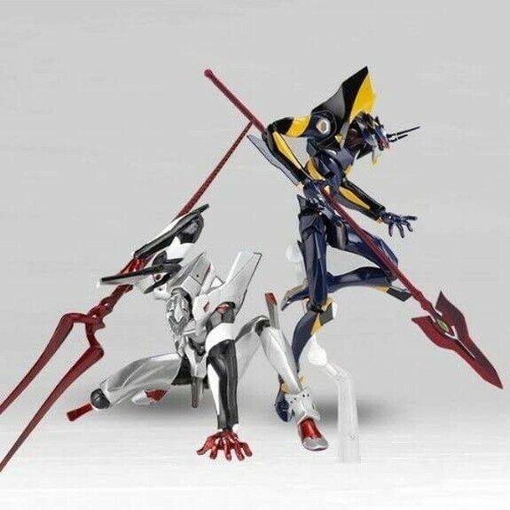 Revoltech Yamaguchi Action Figure No.108 EVANGELION 04 & Mark.06 