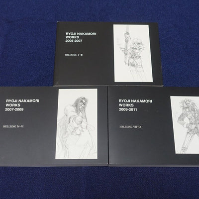 RYOJI NAKAMORI WORKS 2005-2012 HELLSING 1-11 Key Frame art