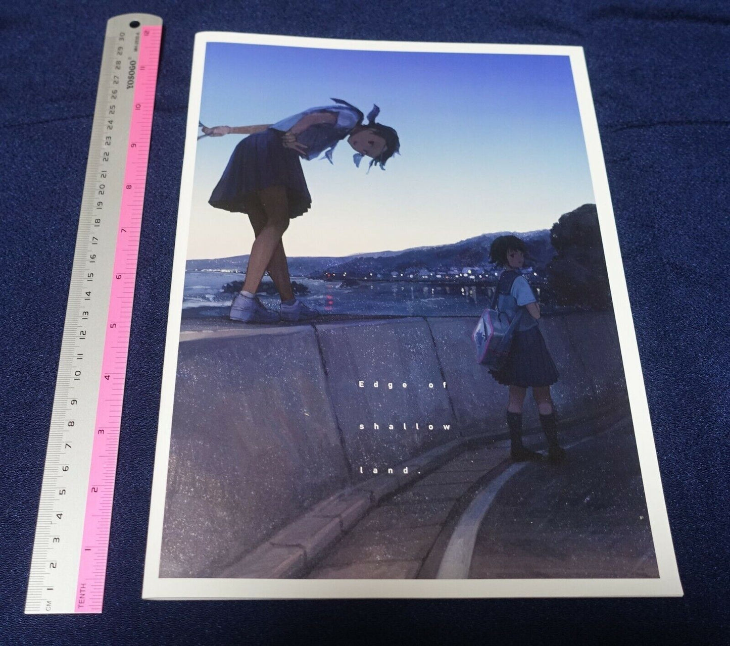 TANENBO Works Color Illustration Art Book Edge of shallow land 