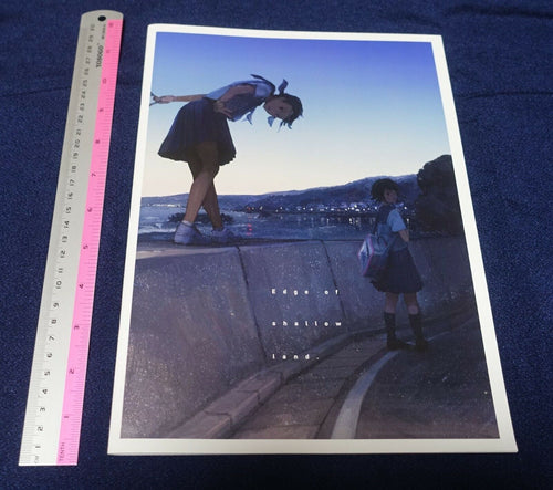 TANENBO Works Color Illustration Art Book Edge of shallow land 