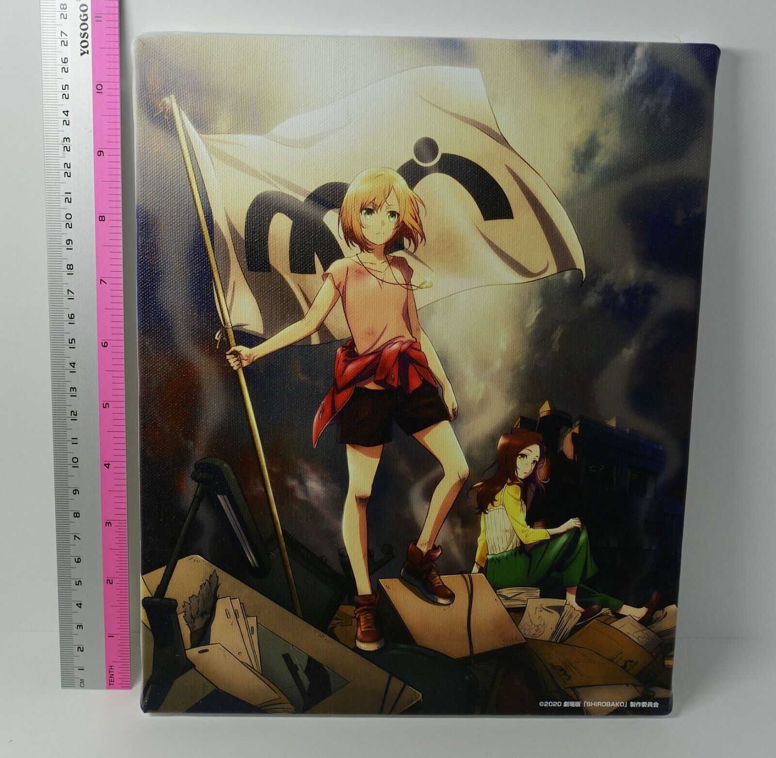 SHIROBAKO Movie Fine Art Board 27x22cm 