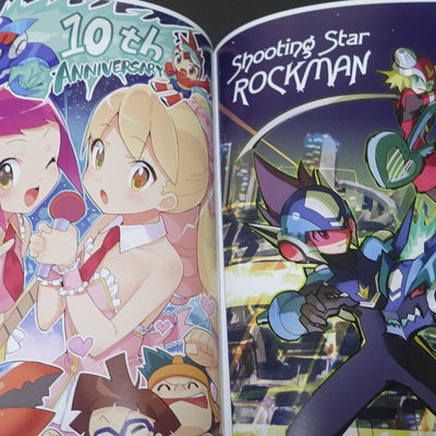 Hi-Go! Mega Man Star Force 10th Aniv Fan Art Book Ryusei no Kizuna 