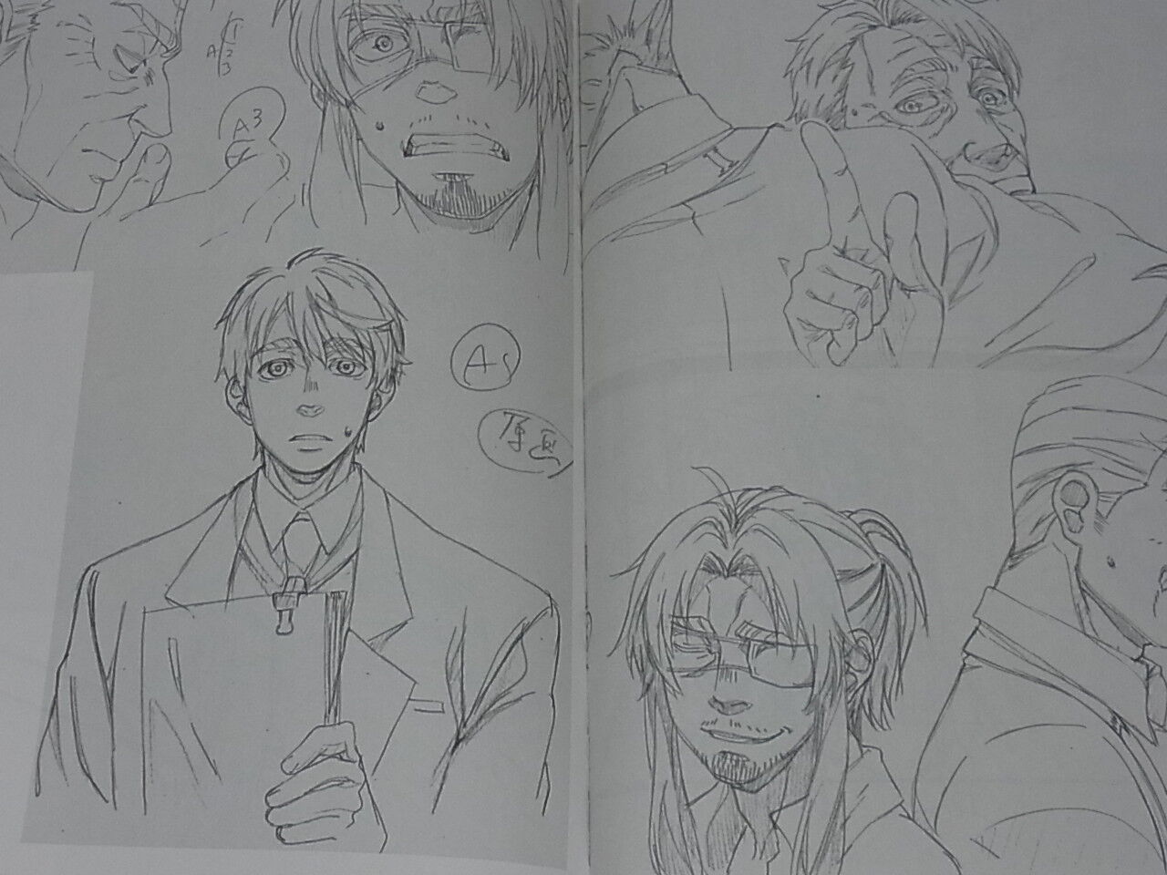 Koutarou Nakamori Illustration Doujinshi Log Kill la Kill Gangsta etc C88 