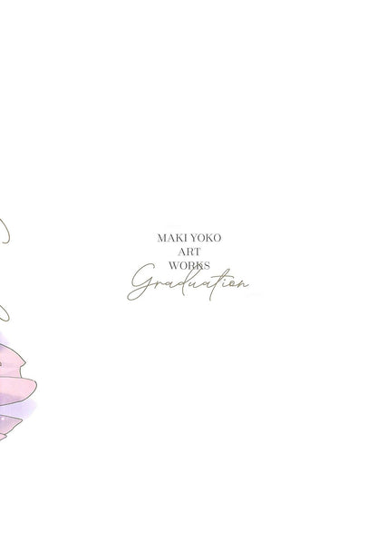 Yoko Maki Illustration Art Work Book Graduation 