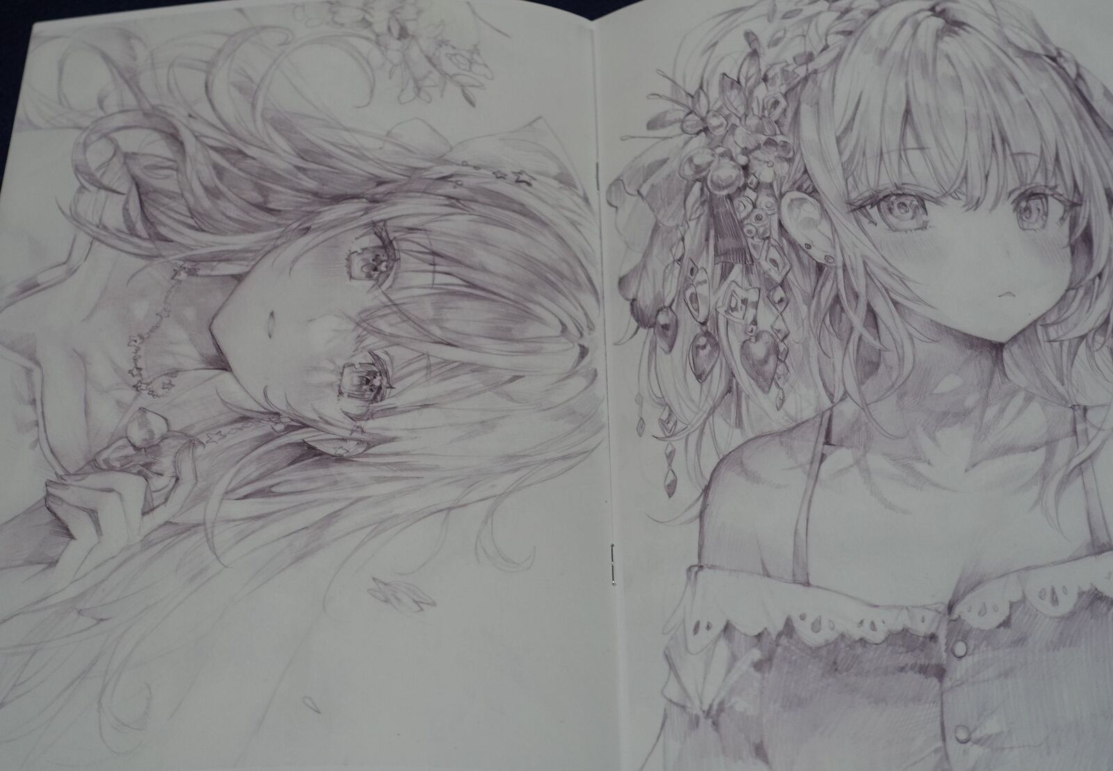 Sashiminekoya Momoko hololive Hakui Koyori Designer's Art Book Sketch Book C101 