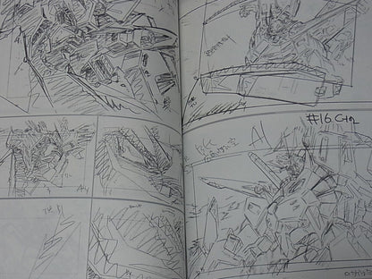 Masami Obari Robot Animation Art Work Book Gundam Build Fighters Key Frame Art 