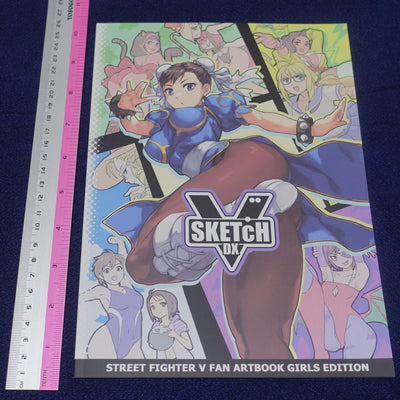 amaDOs. STREET FIGHTER V Fan Art Book GIRLS EDITION V-SKETCH DX C101 
