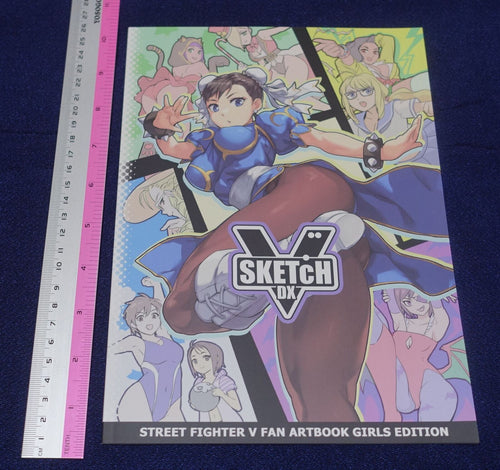 amaDOs. STREET FIGHTER V Fan Art Book GIRLS EDITION V-SKETCH DX C101 