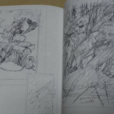 3-7 days Hiroyuki Imaishi Animation Key Frame & Story Board Art Collection Book 