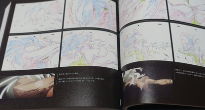 Bakemonogatari Key Animation Note Ge 4 books total 1200page 