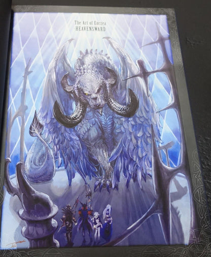 Final Fantasy 14 The Art of Eorzea HEAVENSWARD & STROMBLOOD Art Book Set 