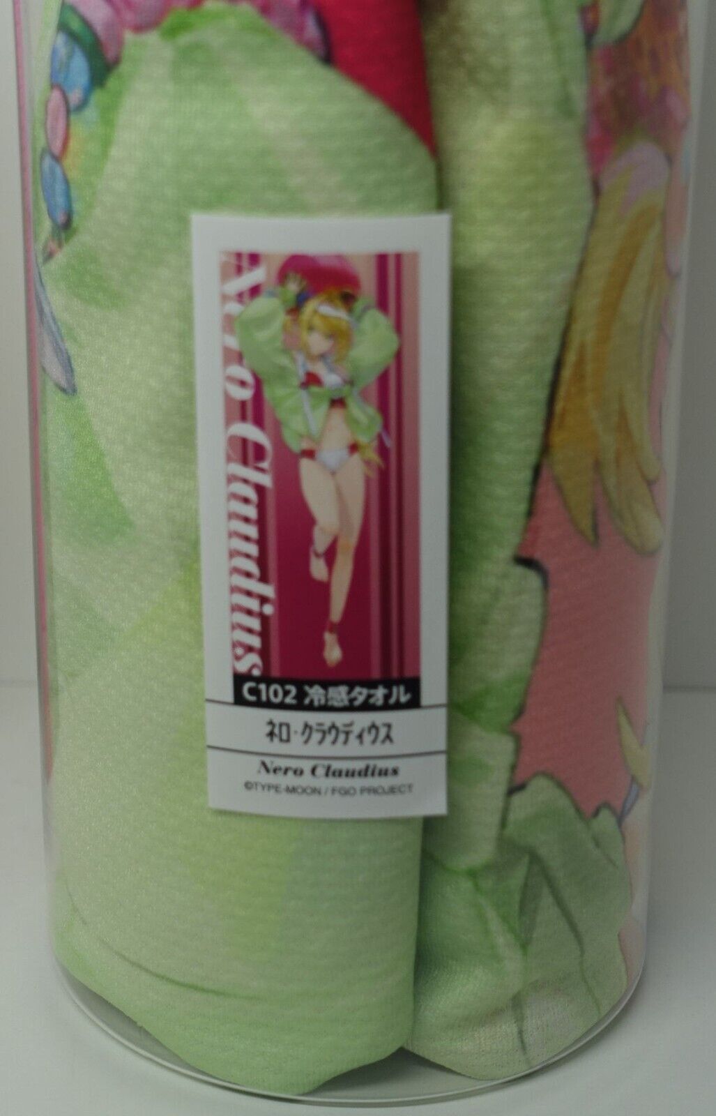 Type-Moon Fate Extra Nero Claudius Cool Feeling Towel 40x90 cm in Bottle 