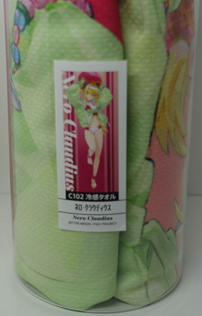 Type-Moon Fate Extra Nero Claudius Cool Feeling Towel 40x90 cm in Bottle 