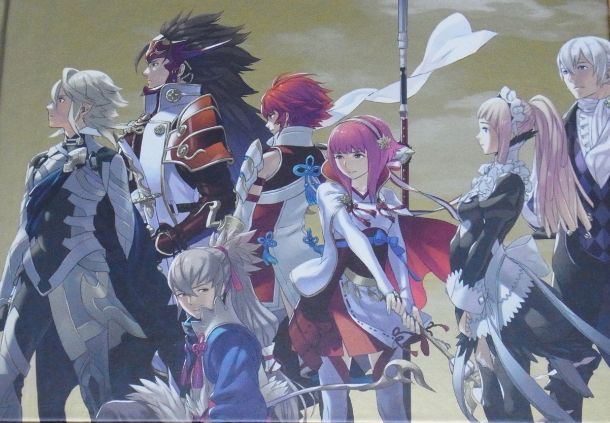 Fire Emblem If Special Edition limited Art book Fates Yusuke Kozaki 