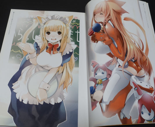 Houden Eizou Asobini Ikuyo! Asabi ni iku yo ! Art Work Book 