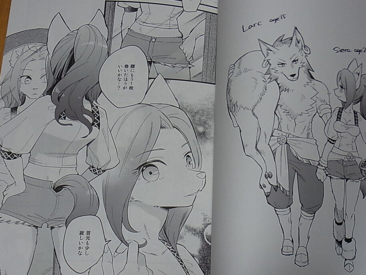 Souchi Seiken Densetsu Legend of Mana Fan Doujinshi Futaridake no Mori SIERRA & 