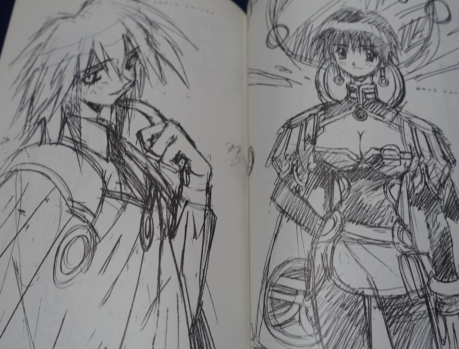 Hiroyuki Hataike Illustration Art Work Book Shadow Gallery2 Outlaw Star etc 