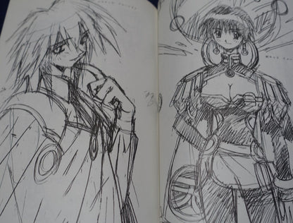Hiroyuki Hataike Illustration Art Work Book Shadow Gallery2 Outlaw Star etc 