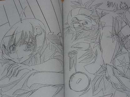 Yataneko IDOL Bakemonogatari Animation Staff's Fan Art Book Tsukimonogatari 