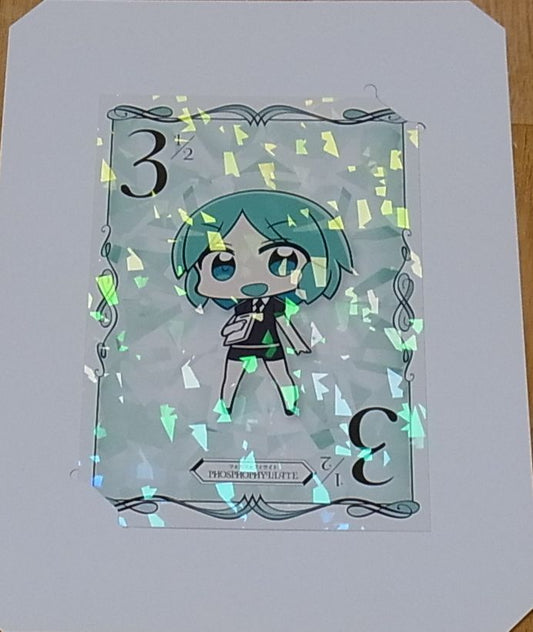 Houseki no Kuni Land of the Lustrous Character Card PHOSPHOPHYLITE 