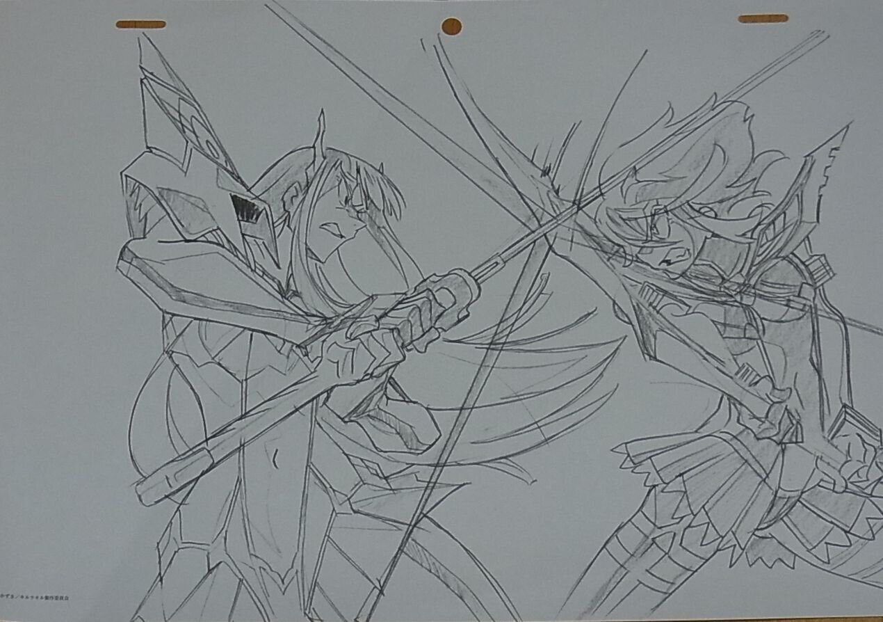 Kill la Kill Print Key Frame Art 3 piece Set F RARE Ryuko Satsuki 