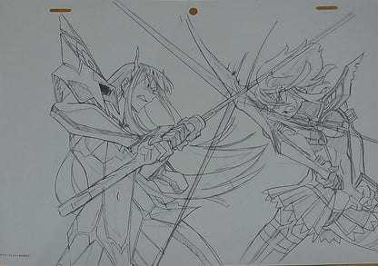Kill la Kill Print Key Frame Art 3 piece Set F RARE Ryuko Satsuki 