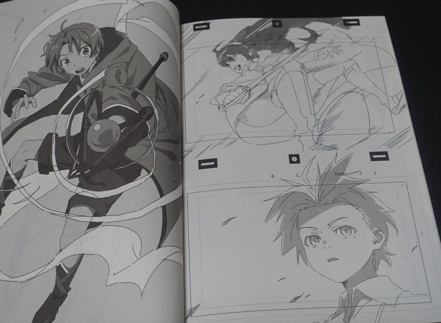 Takeshi Noda Mushoku Tensei Drawing Director Key Frame Revision Art Work Book 