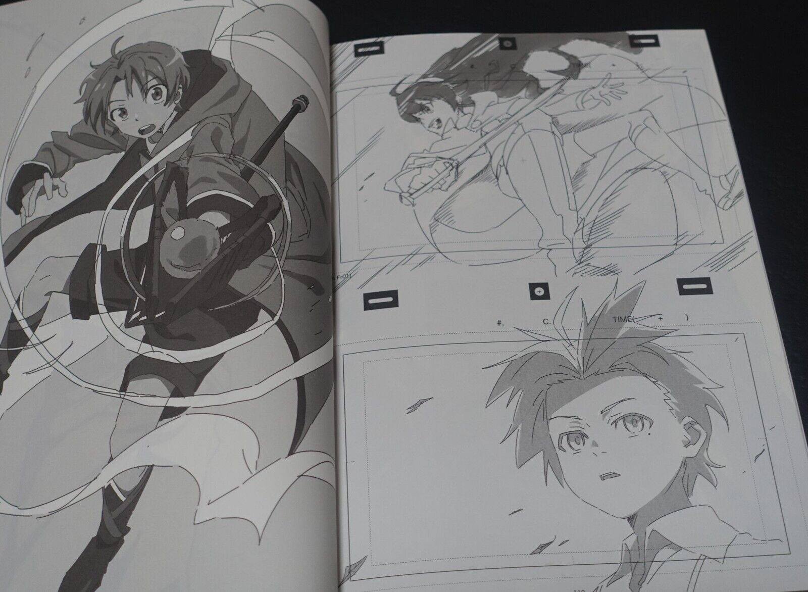 Takeshi Noda Mushoku Tensei Drawing Director Key Frame Revision Art Work Book 