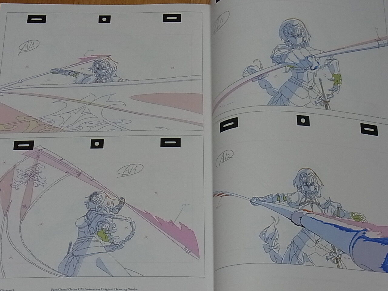 Mayutokage Fate Grand Order CM Animation Original Drawing Works FGO Key Frame 