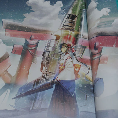 Mahoukaihei Toshokan Arpeggio of Blue Steel & Kancolle Color Fan Art Book 