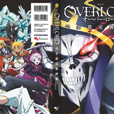 Anime Overlord Complete Setting Art Work Book 