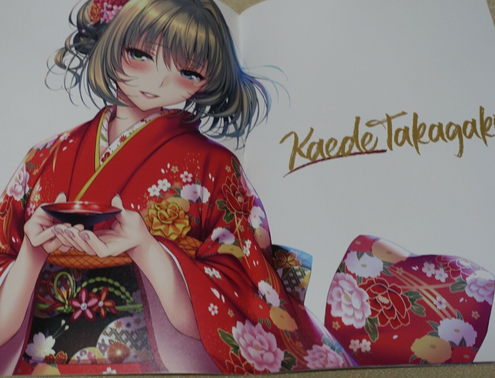 Piro Water Idol Master Kaede Takagaki Color Fan Art Book My Cinderella 6 