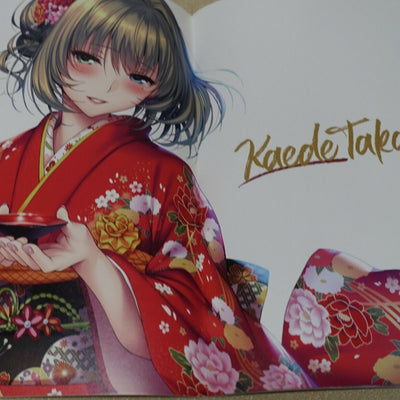 Piro Water Idol Master Kaede Takagaki Color Fan Art Book My Cinderella 6 
