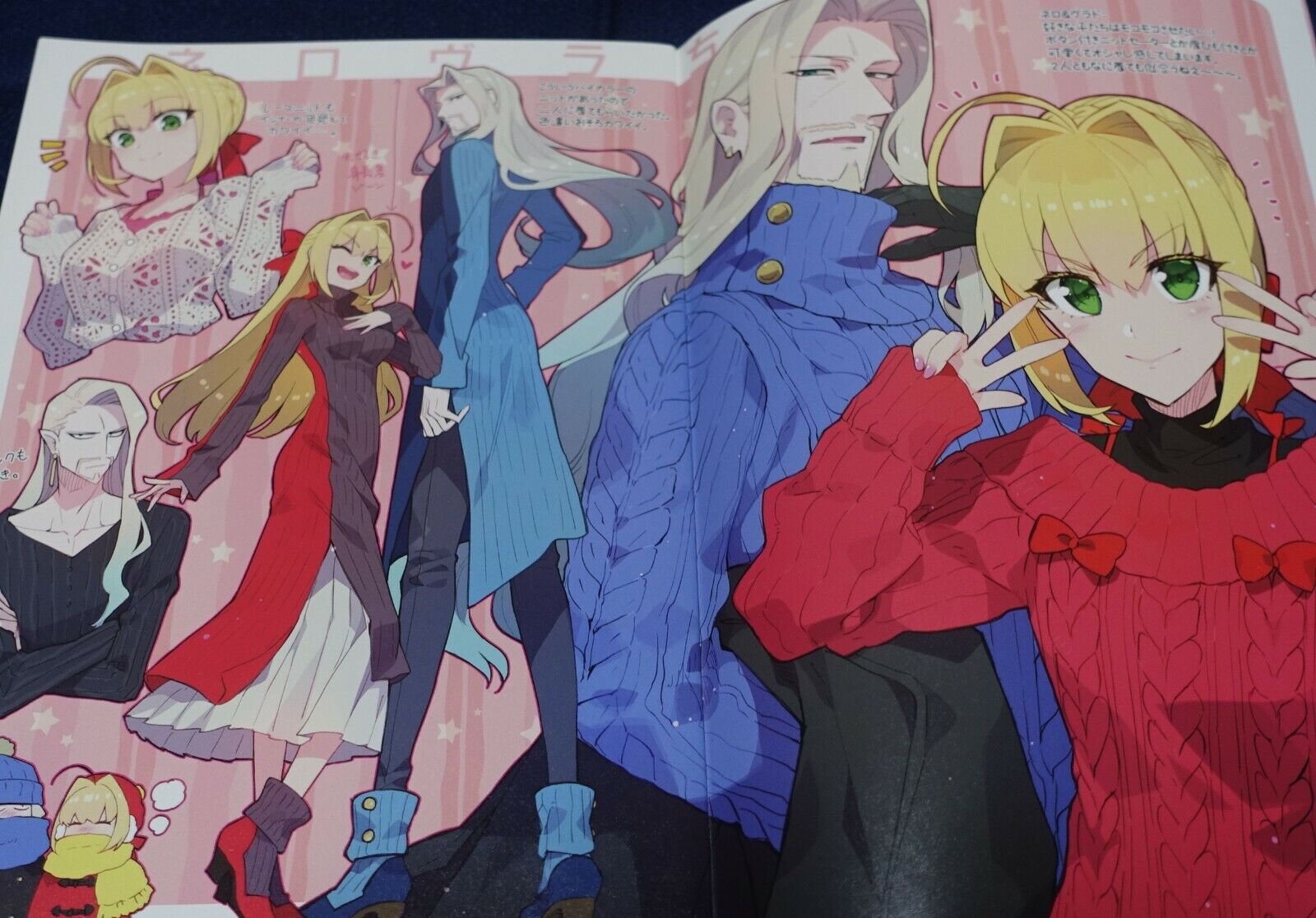 ReDrop Fate FGO Color Fan Art Book knit 