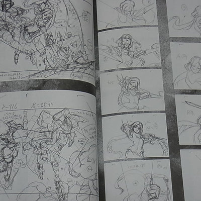 Fumiaki Kouta Animation Symphogear GX Keyframe Art Collection Highlight 13 RARE 