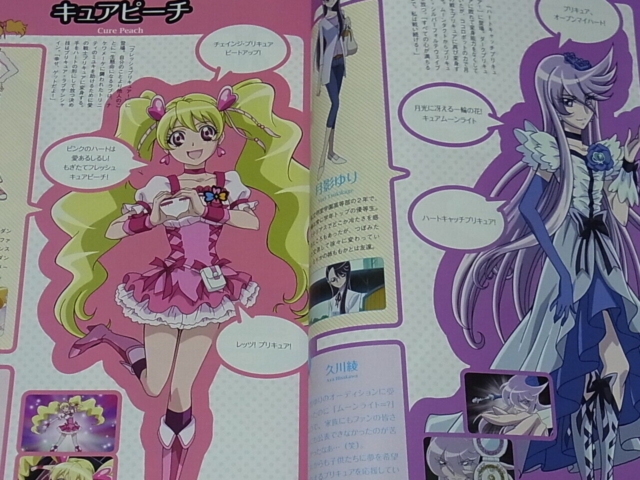Precure 10th Anniversary Official Book with All Star 36 pieces post cards 