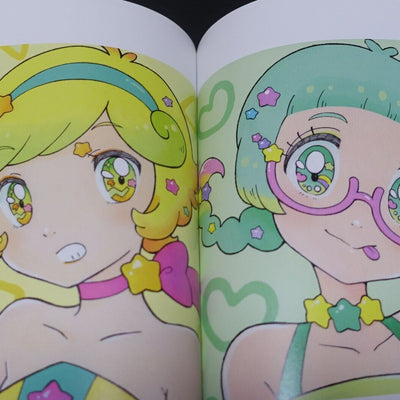 mog mog's Illustration Book 2014-2019 Original Colorful Girls Art 