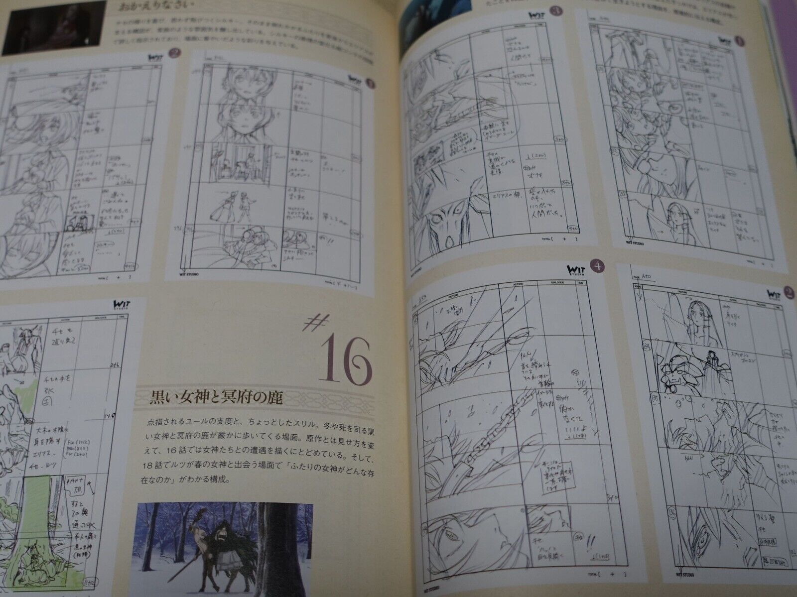 WIT STUDIO The Ancient Magus Bride Mahou Tsukai no Yome TV Animation Works 3rd 