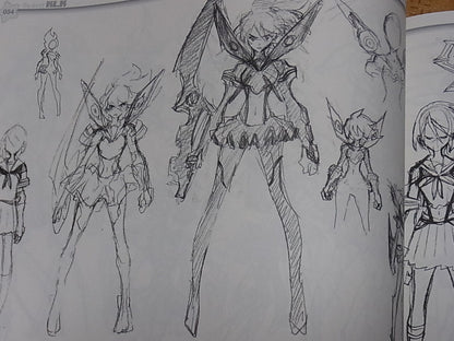 THE ART OF KLK Vol.1 Kill la Kill Design art Book 148page RARE TRIGGER DOUJINSHI 