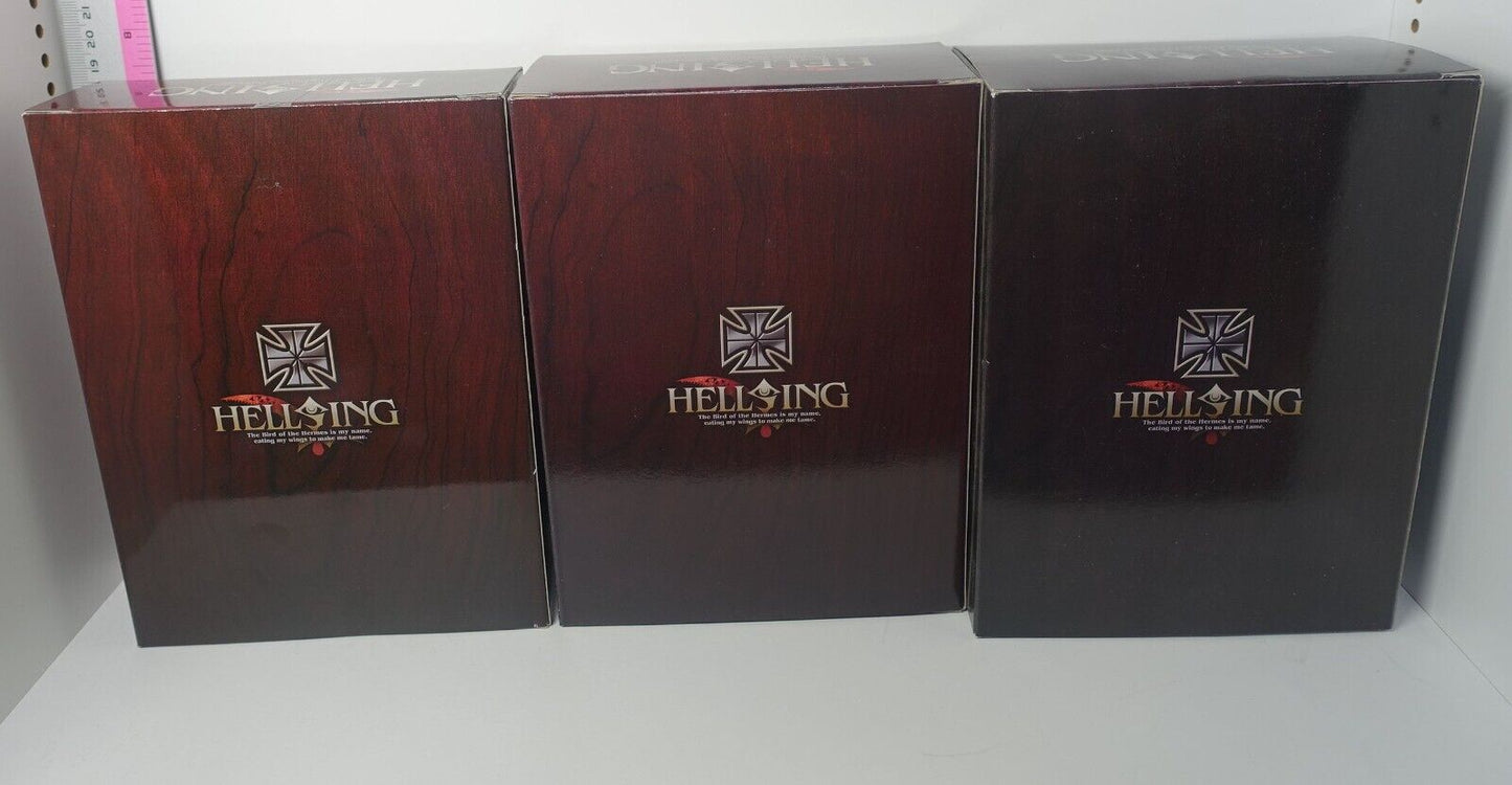 Hellsing Relief Figure 3 Set Alucard Anderson The Major 