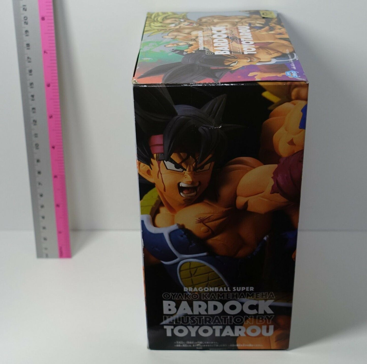 Banpresto Dragon Ball Toyotarou Design Figure Bardock Oyako Kamehameha Statue 