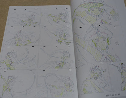 SENKI ZESSHOU SYMPHOGEAR XV KEY ANIMATION ART WORK BOOK SET 