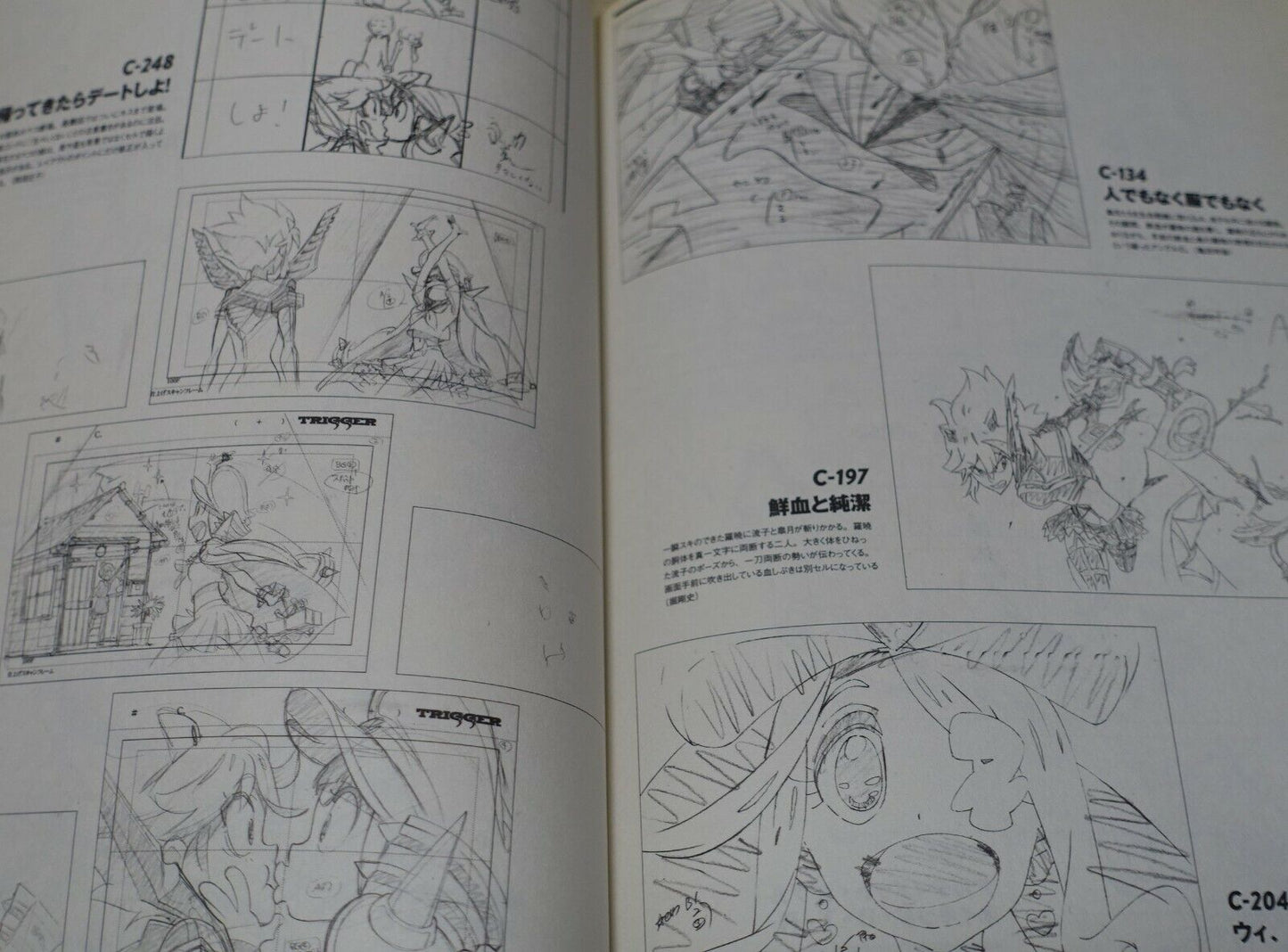 Animation Kill La Kill Official Data Book Design , Visual , Words Dictionary 